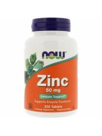 Витаминный комплекс Now Zinc Gluconate 50 mg 250 таблеток