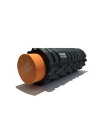Цилиндр массажный Original FitTools 33 x 14 см черный двойной
