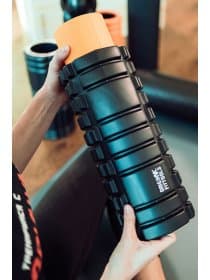 Цилиндр массажный Original FitTools 33 x 14 см черный двойной