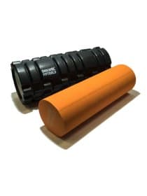 Цилиндр массажный Original FitTools 33 x 14 см черный двойной
