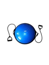 Полусфера Original FitTools гимнастическая надувная R2 с эспандерами и насосом
