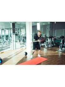 Тренировочный мяч Original FitTools Wall Ball Deluxe 3 кг