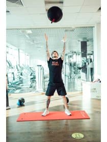 Тренировочный мяч Original FitTools Wall Ball Deluxe 5 кг