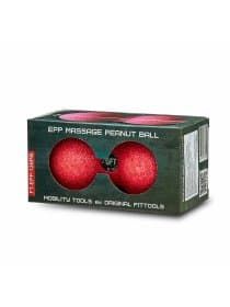Шар массажный Original FitTools сдвоенный 12 х 6 см розовый
