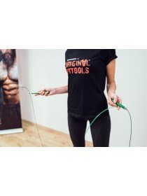 Скакалка Original FitTools тренировочная профессиональная с алюминиевыми рукоятками