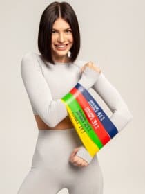 Набор мини-эспандеров Original FitTools диаметр 61 см 4 шт