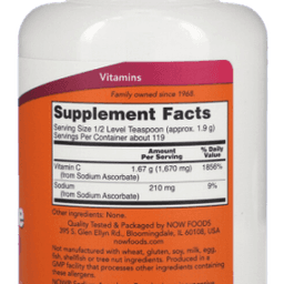 Витаминный комплекс Now Magnesium Ascorbate 227 гр.