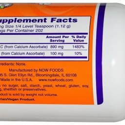Витаминный комплекс Now Magnesium Ascorbate 227 гр.