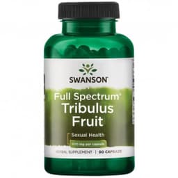 Бустер тестостерона Swanson Full-Spec Tribulus Fruit 500 mg 90 капсул