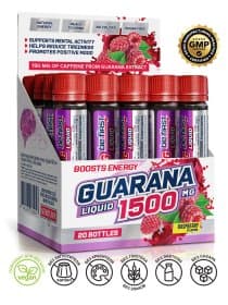 Предтренировочный комплекс Be First Guarana Liquid 1500 мг 25 мл