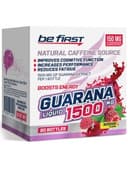 Предтренировочный комплекс Be First Guarana Liquid 1500 мг 25 мл