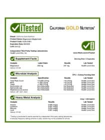 Витаминный комплекс California Gold Nutrition, бисглицинат магния, с TRAACS® от Albion, 100 мг, 60 растительных капсул