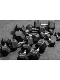 Гантеля гексагональная Yousteel 12.5 кг