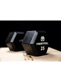 Гантеля гексагональная Yousteel 15 кг