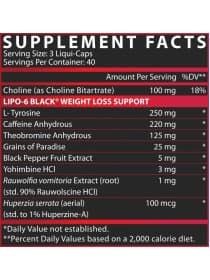 Жиросжигатель NUTREX LIPO-6 BLACK (USA VERSION) 120 капсул