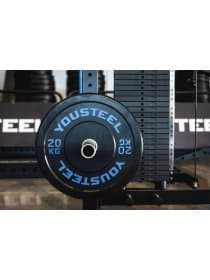 Диск каучуковый для штанги Yousteel 10 кг