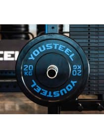 Диск каучуковый для штанги Yousteel 20 кг