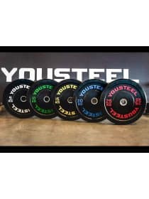 Диск каучуковый для штанги Yousteel 5 кг