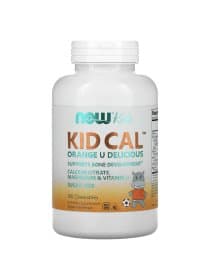 Витаминный комплекс Now KID-CAL CHEWABLE CALCIUM 100 таблеток