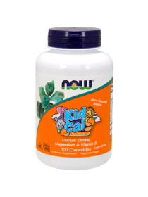 Витаминный комплекс Now KID-CAL CHEWABLE CALCIUM 100 таблеток