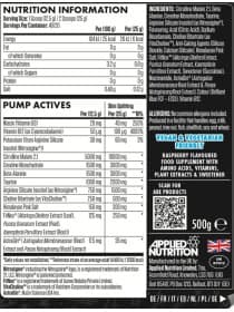 Предтренировочный комплекс Applied Nutrition ABE PUMP 500 гр.