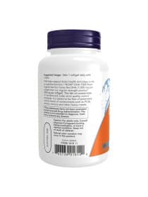 Омега кислоты Now DHA 1000mg Brain Support 90 sgel