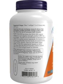 Омега кислоты Now DHA - 500 EPA- 251 180 sgel