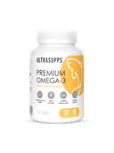 Омега кислоты ULTRASUPPS Premium Omega-3 30 капсул