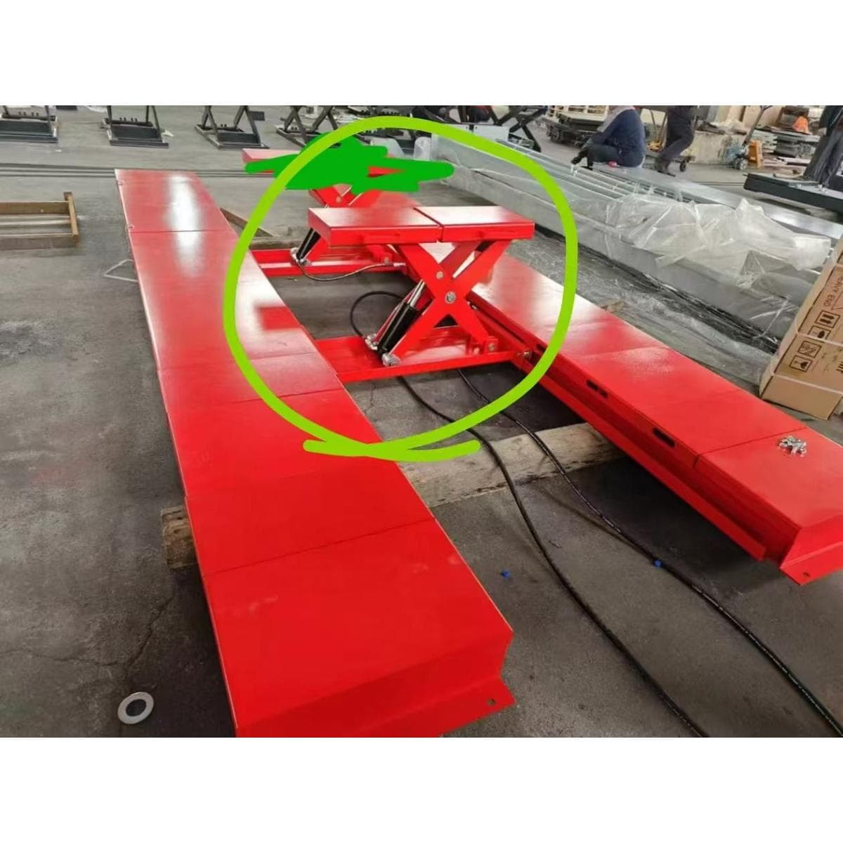 Трапы для регулировки развал-схождения колес 5м