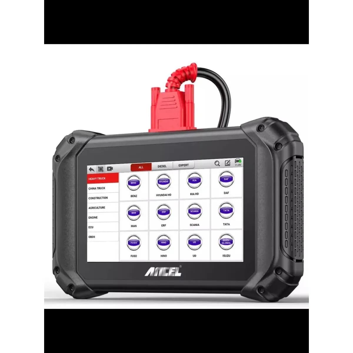 ANCEL V6 Pro+HD диагностический сканер для легковых и грузовых автомобилей, для спецтехники XCMG, ZOOMLION