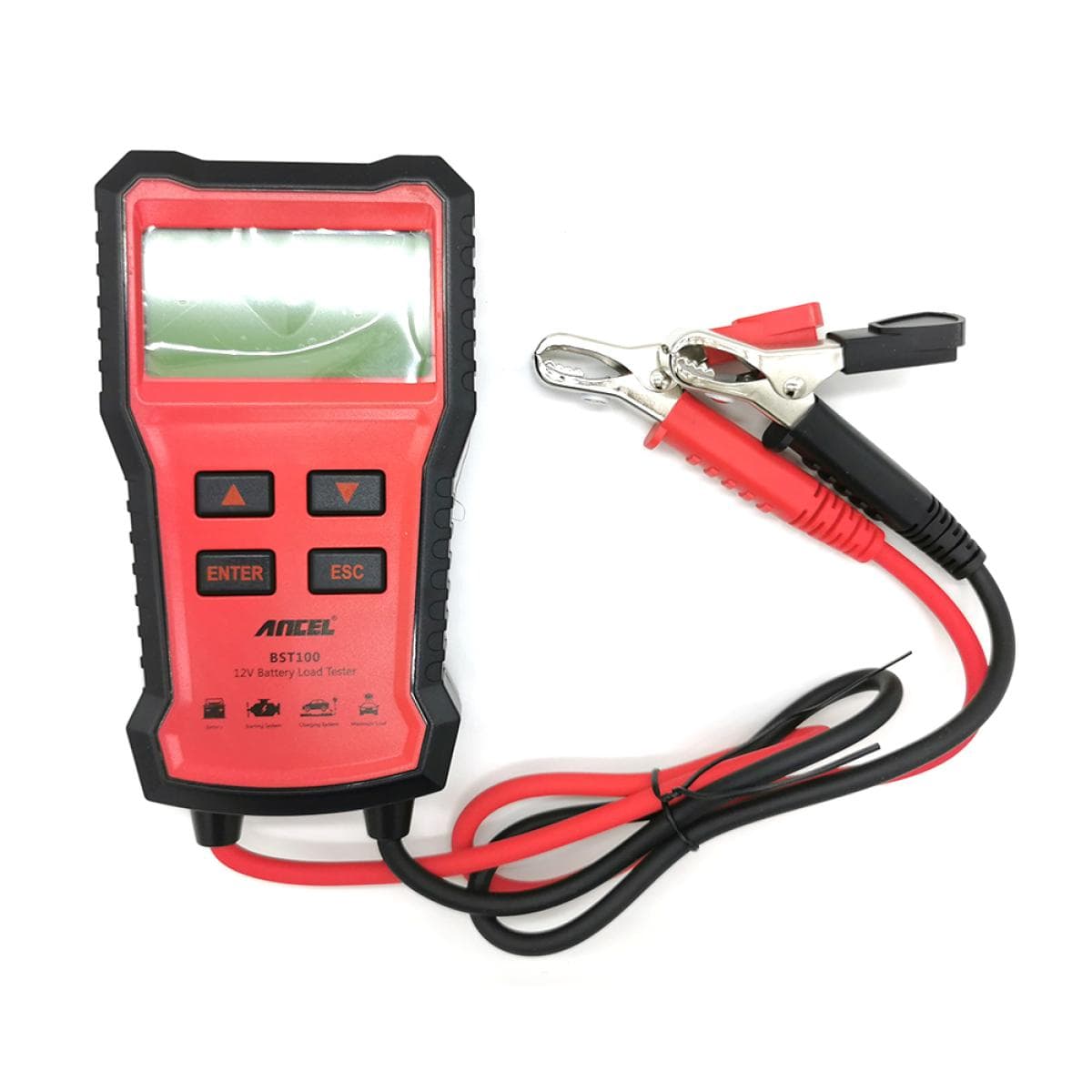 ANCEL BST100 тестер аккумуляторов + комплект защитных колпачков для клемм