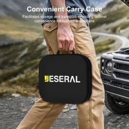 Эндоскоп автомобильный с экраном Jeseral JS439-DT, 360 градусов, с гибкой 3,9-мм камерой, с 4-сторонней артикуляцией и 5-дюймовым дисплеем