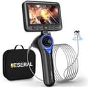 Эндоскоп автомобильный с экраном Jeseral JS439-DT, 360 градусов, с гибкой 3,9-мм камерой, с 4-сторонней артикуляцией и 5-дюймовым дисплеем