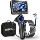 Эндоскоп автомобильный с экраном Jeseral JS460-DT, 360 градусов, с гибкой 6,2-мм камерой, с 4-сторонней артикуляцией и 5-дюймовым дисплеем