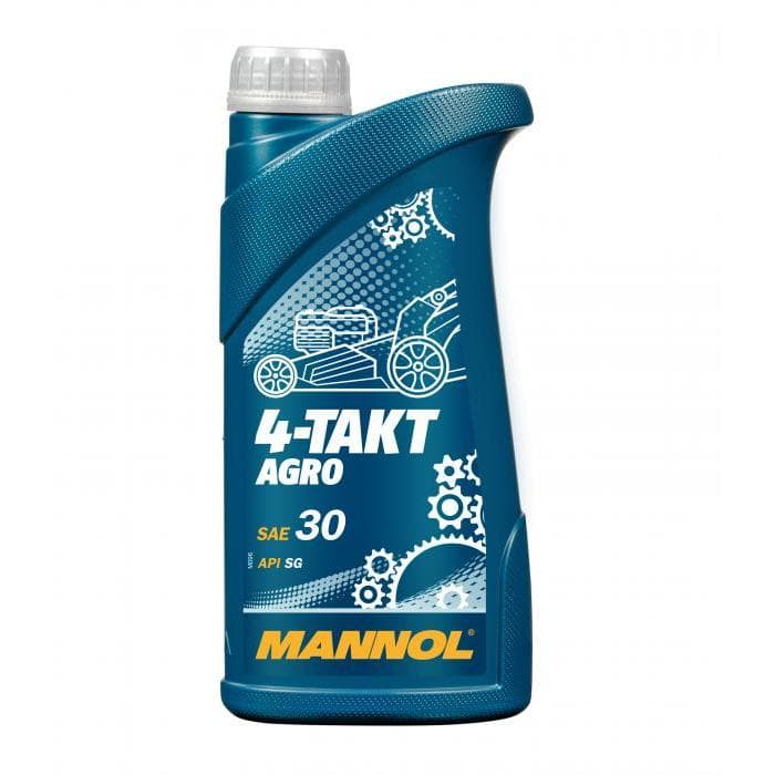 Масло моторное для 4-х тактных двигателей MANNOL 4-TAKT AGRO SAE 30 1л