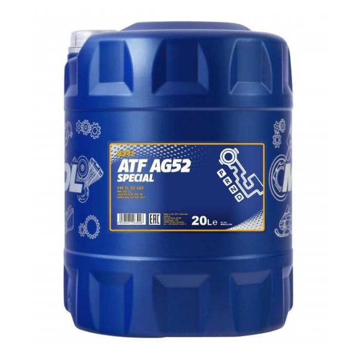 Трансмиссионное масло MANNOL ATF AG52 AUTOMATIC SPECIAL 20л