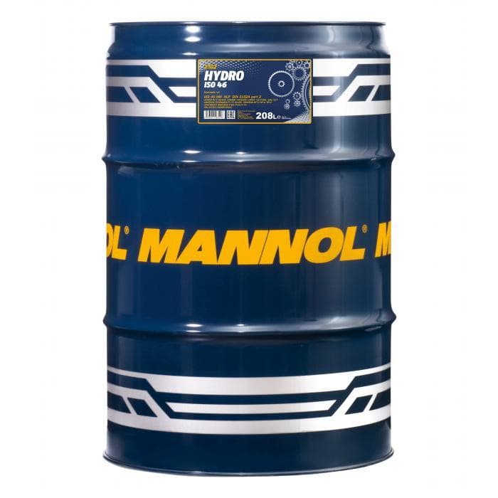 Гидравлическое масло Mannol Hydro ISO 46 208л