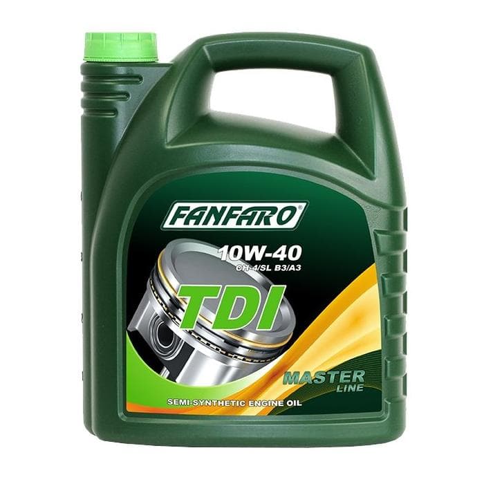 Полусинтетическое моторное масло Fanfaro TDI SAE 10W-40 5л
