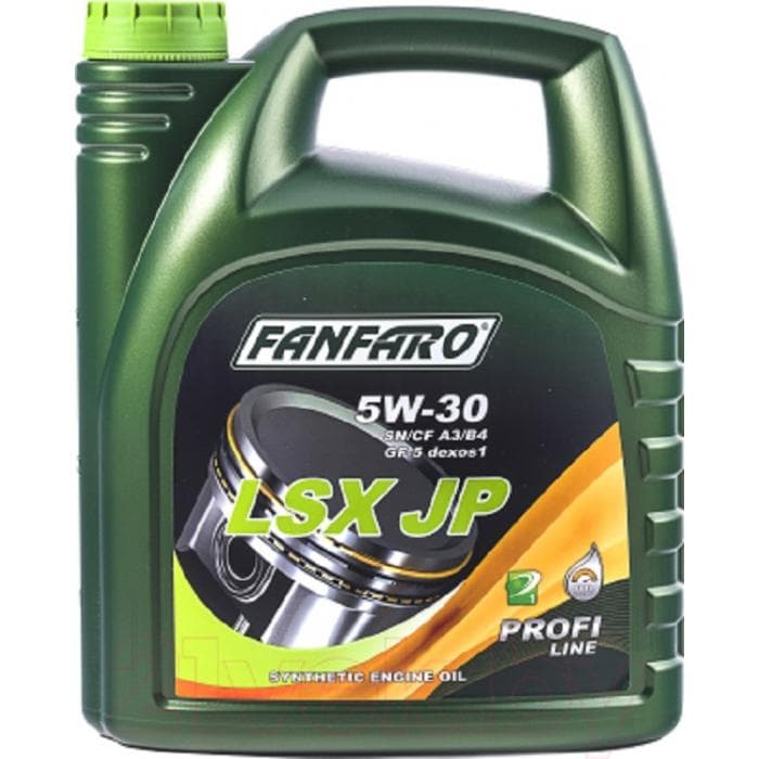 Синтетическое моторное масло Fanfaro LSX JP SAE 5W-30 4л