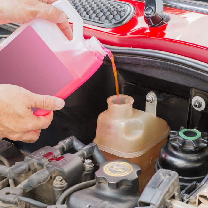 Антифриз MANNOL AF12+ (концентрат красный) 10л