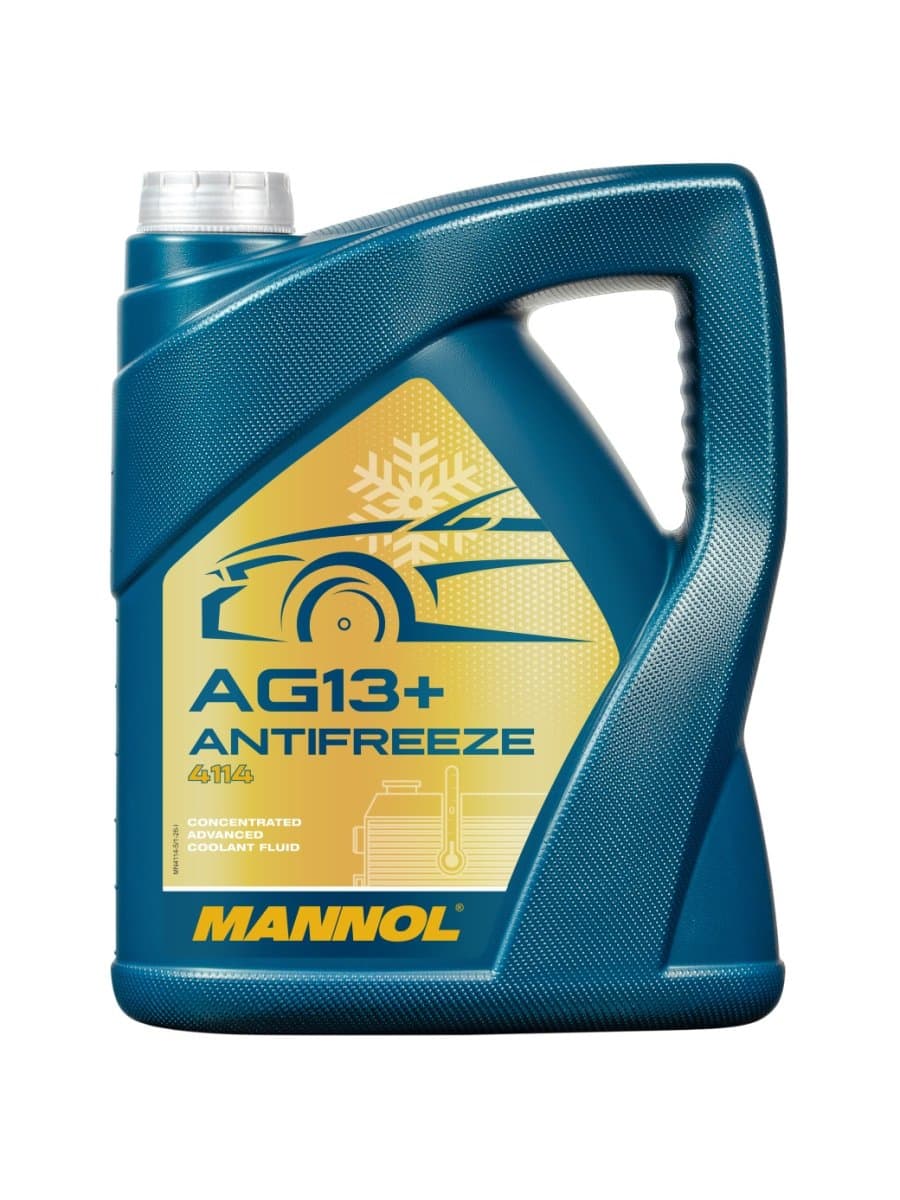 Антифриз MANNOL AG13+ (концентрат жёлтый) 10л