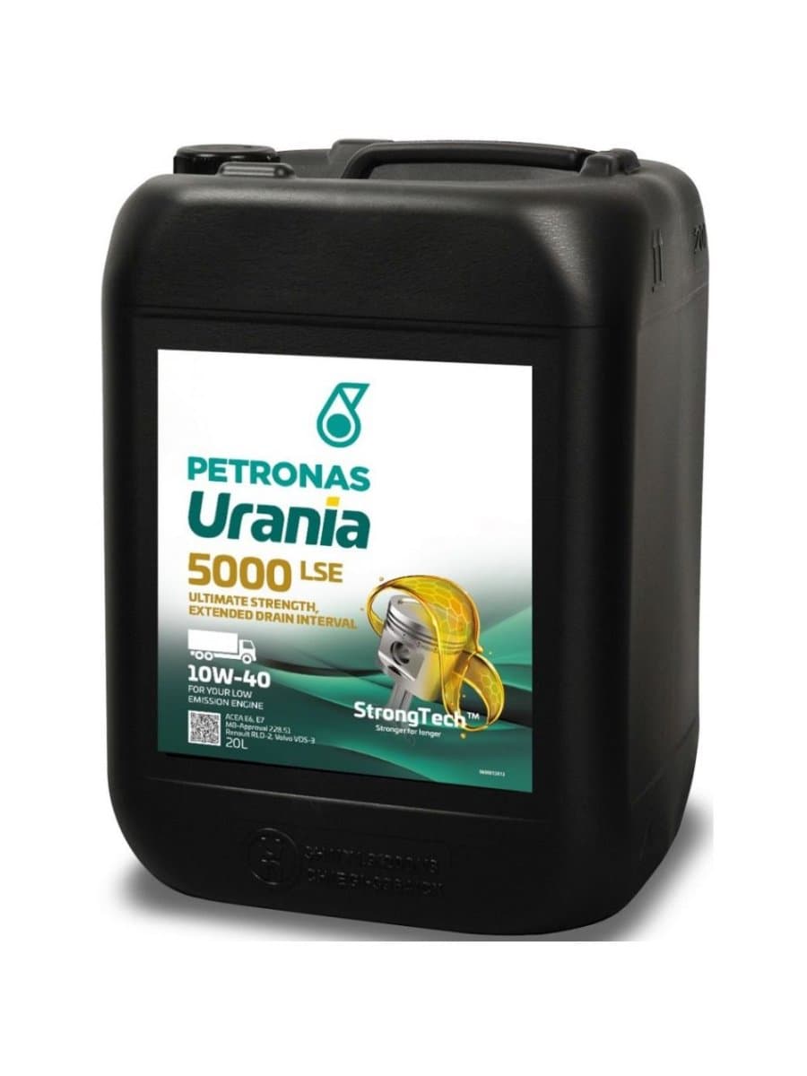 Моторное масло для коммерческой техники Petronas URANIA 5000 LSE 10W-40 20л