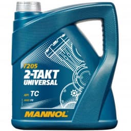 Масло моторное для 2-х тактных двигателей MANNOL 2-TAKT UNIVERSAL 4л