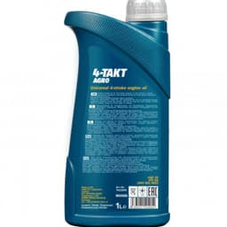 Масло моторное для 4-х тактных двигателей MANNOL 4-TAKT AGRO SAE 30 1л