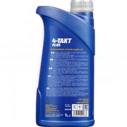 Масло моторное для 4-х тактных двигателей MANNOL 4-TAKT PLUS SAE 10W-40 1л