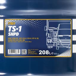 Масло моторное для тракторов MANNOL SHPD TS-1 SAE 15W-40 208л