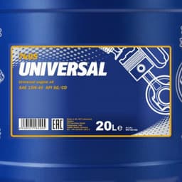 Минеральное моторное масло MANNOL UNIVERSAL SAE 15W-40 20л