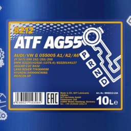 Трансмиссионное масло MANNOL ATF AG55 10л