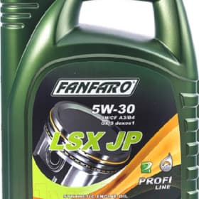 Синтетическое моторное масло Fanfaro LSX JP SAE 5W-30 4л
