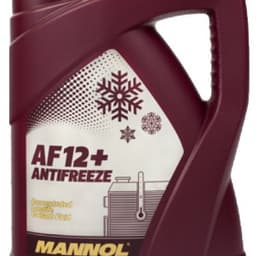 Антифриз MANNOL AF12+ (концентрат красный) 10л